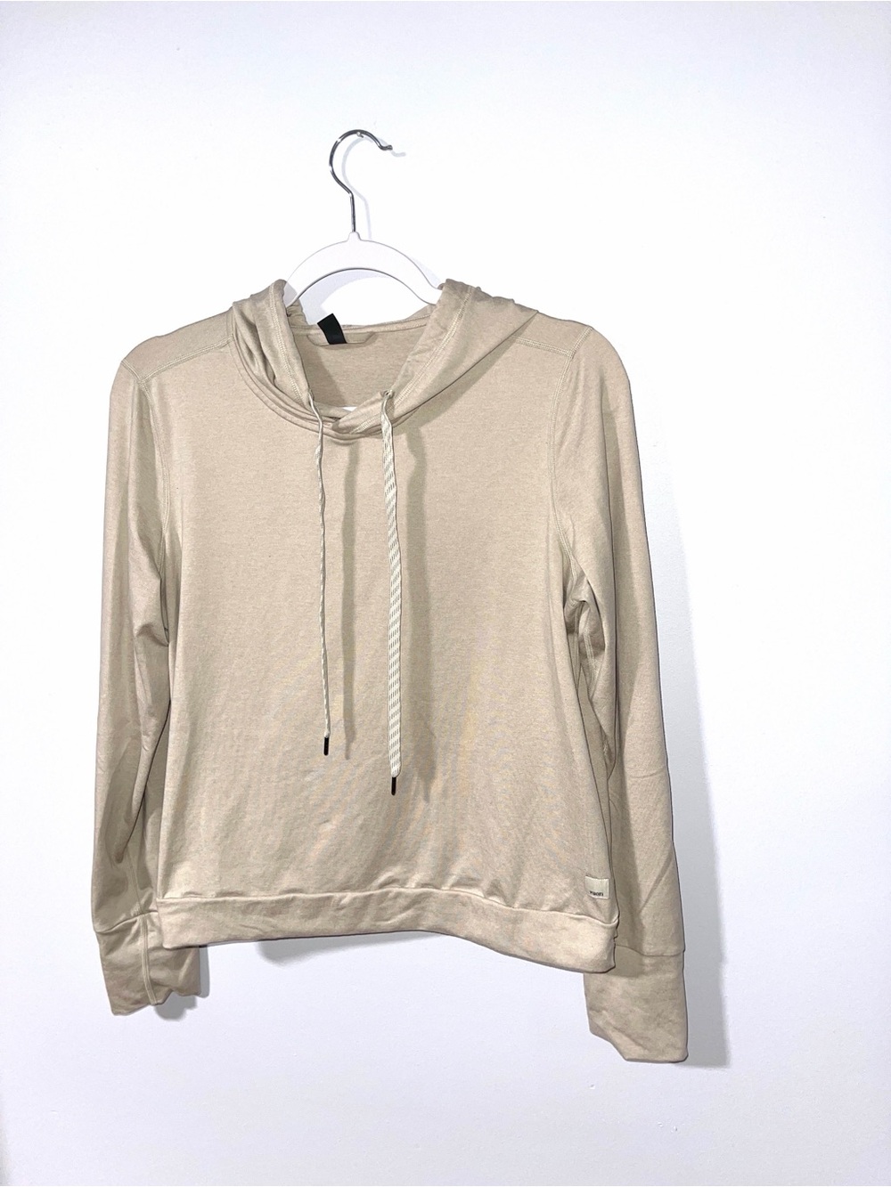 Vuori Halo Essential Hoodie Ecru Heather